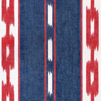 Обои Coordonne - Kente Blue A00807 (коллекция Ikart)