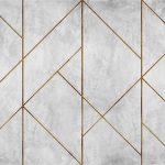 Обои Coordonne - Montmartre - La Coupole Concrete Gold 7000072 (коллекция Iconics)
