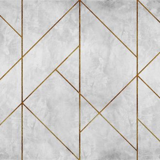 Обои Coordonne - Montmartre - La Coupole Concrete Gold 7000072 (коллекция Iconics)