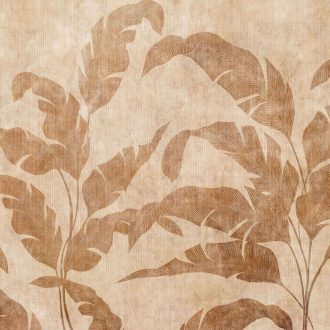 Обои Coordonne - Leaves Shadow Camel B00466 (коллекция Berber)