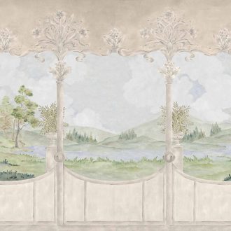 Обои Coordonne - Limestone-View Spring YSP0539 (коллекция 
Cotswolds, Ybarra & Serret for Coordonne)