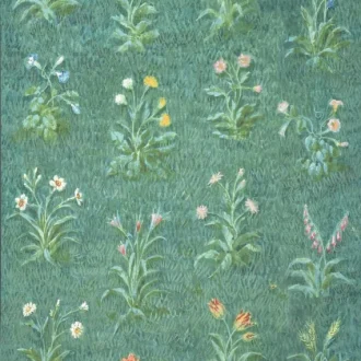 Обои Pierre Frey - L'herbier du jardin - Prairie FP282001  (коллекция Jardin A La Francaise)
