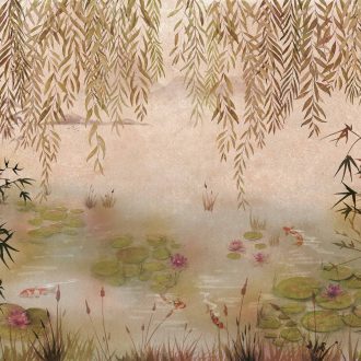 Обои Coordonne - Lotus Autum A00314 (коллекция Random Chinoiseries II)