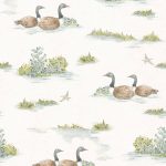 Обои Coordonne - Mallard-Duck Sage YSP0536 (коллекция 
Cotswolds, Ybarra & Serret for Coordonne)