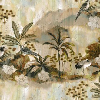 Обои Coordonne - Nara Cardamom 7900161 (коллекция Random Chinoiseries)