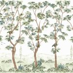 Обои Coordonne - Cartuja Celadon YSP0644 (коллекция Sevilla, Ybarra & Serret for Coordonne)