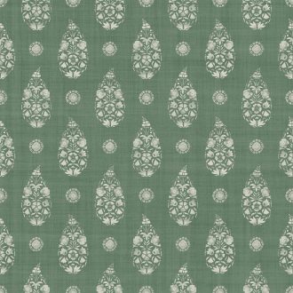 Обои Coordonne - Paisley Emerald B00324 (коллекция Victorian)
