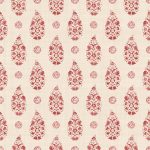 Обои Coordonne - Paisley Red B00327 (коллекция Victorian)