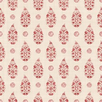 Обои Coordonne - Paisley Red B00327 (коллекция Victorian)