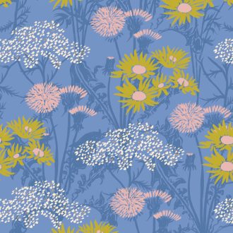 Обои Coordonne - Picnic Blue C00101 (коллекция Coco Davez Colortherapills)