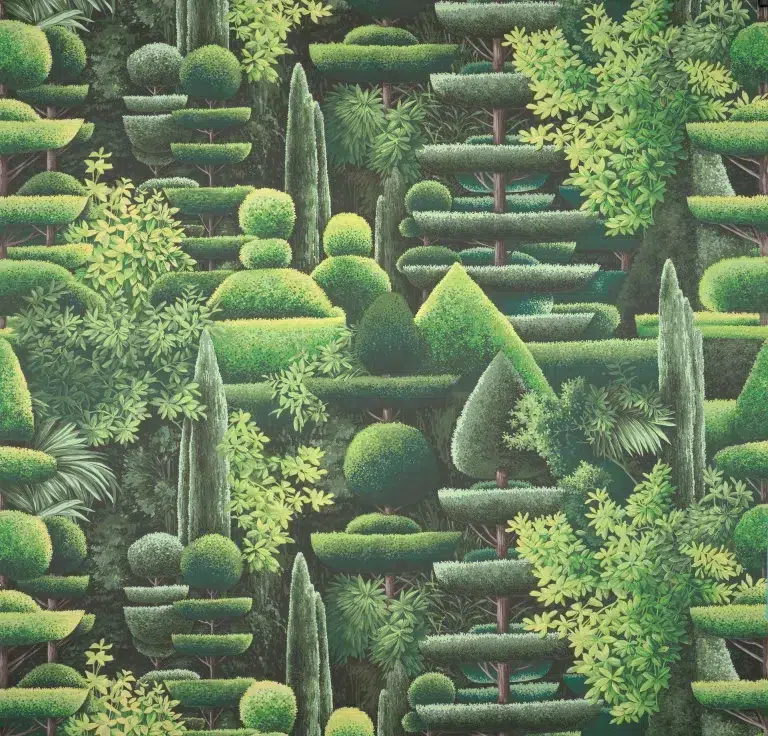 Обои Pierre Frey — Les topiaires — Jardin FP274002 (коллекция Jardin A La Francaise)