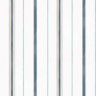 Обои Coordonne - Rolling-Stripes Aqua YSP0529 (коллекция 
Cotswolds, Ybarra & Serret for Coordonne)
