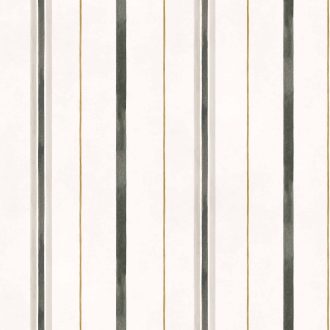Обои Coordonne - Rolling-Stripes Black YSP0528 (коллекция 
Cotswolds, Ybarra & Serret for Coordonne)