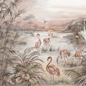 Обои Coordonne - Roseus Rose 7900132 (коллекция Random Chinoiseries)