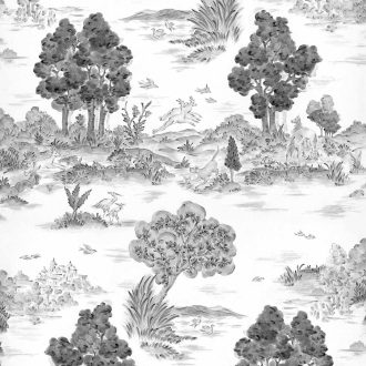 Обои Coordonne - Royal-Oak Black YSP0513 (коллекция 
Cotswolds, Ybarra & Serret for Coordonne)