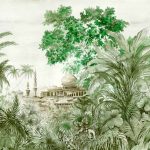 Обои Coordonne - Taj Mahal Aloe 7900121 (коллекция Random Chinoiseries)