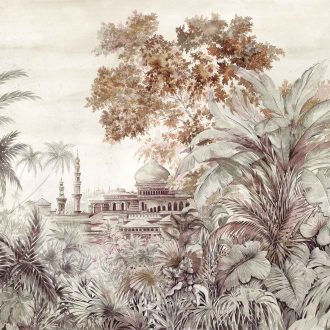 Обои Coordonne - Taj Mahal Rose 7900122 (коллекция Random Chinoiseries)