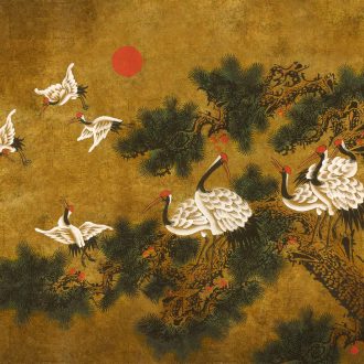 Обои Coordonne - Ukiyo Chai 7900073 (коллекция Random Chinoiseries)