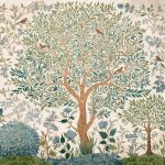 Обои Coordonne - Varanasi Tree Stone D00151 (коллекция Damaskus)