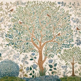 Обои Coordonne - Varanasi Tree Stone D00151 (коллекция Damaskus)