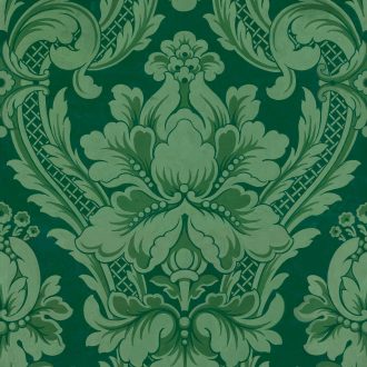 Обои Coordonne - Venetian Damask Emerald D00112 (коллекция Damaskus)