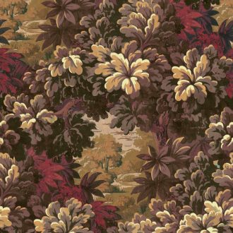 Обои Coordonne - Verdure 16TH Vermillion B00358 (коллекция Victorian)