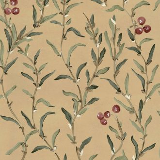 Обои Coordonne - Wild-Blackthorn Sunny YSP0522 (коллекция 
Cotswolds, Ybarra & Serret for Coordonne)