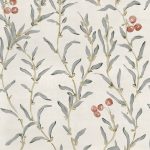Обои Coordonne - Wild-Blackthorn Vermillion YSP0527 (коллекция 
Cotswolds, Ybarra & Serret for Coordonne)