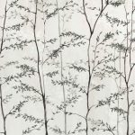 Обои Coordonne - Woods Silver 7800996 (коллекция Botanica)