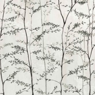 Обои Coordonne - Woods Silver 7800996 (коллекция Botanica)