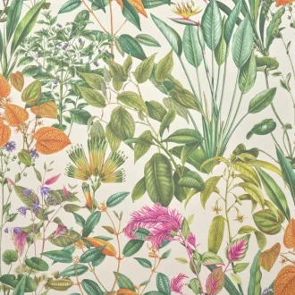 Обои Pierre Frey - Fantaisie tropicale - Vegetal FP278001  (коллекция Jardin A La Francaise)