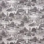 Обои Pierre Frey — Les fontainiers — Fusain FP293001 (коллекция Jardin A La Francaise)
