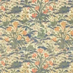 Обои Pierre Frey - Fleurs de guise - Verdure FP283001  (коллекция Jardin A La Francaise)