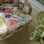 Ткань — Clarke and Clarke — PASSIFLORA — BLUSH VELVET — F1304/06