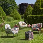 Ткань — Clarke and Clarke — PASSIFLORA — MULBERRY VELVET — F1304/08