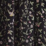 Ткань — Clarke and Clarke — WILD STRAWBERRY Вышивка — NOIR Вышивка — F1582/01