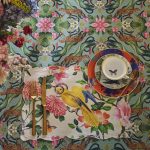 Ткань — Clarke and Clarke — MENAGERIE VELVET — BLUSH VELVET — F1587/01
