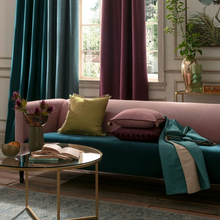 Ткань — Clarke and Clarke — RAVELLO — TEAL — F1608/22