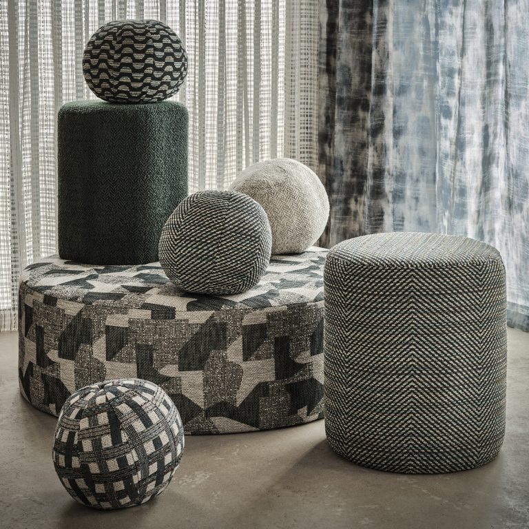 Ткань — Clarke and Clarke — BJORN — DENIM — F1629/01