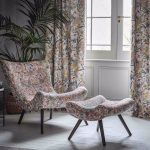 Ткань — Clarke and Clarke — HAZELBURY — CORAL — F1648/01