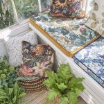 Ткань — Clarke and Clarke — LILUM — DENIM/IVORY — F1655/01