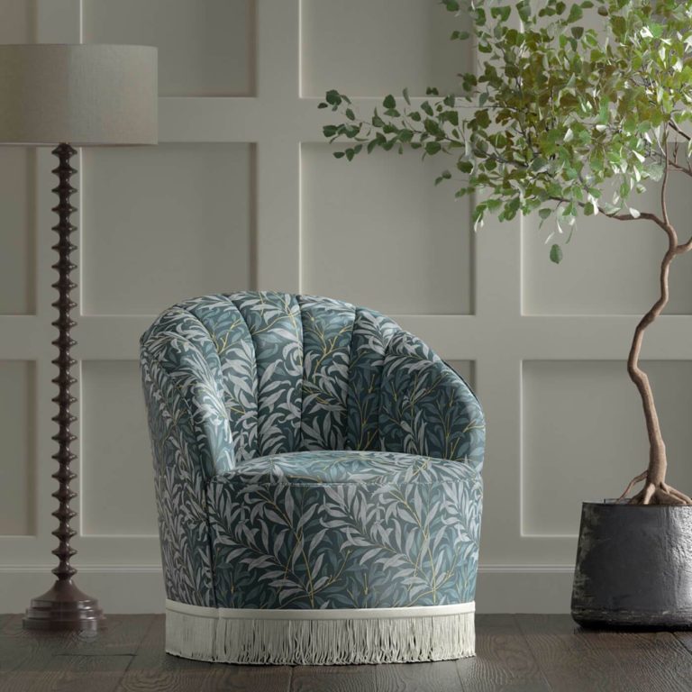 Ткань — Clarke and Clarke — WILLOW BOUGHS — DENIM — F1679/01