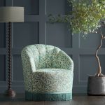 Ткань — Clarke and Clarke — WILLOW BOUGHS — TEAL — F1679/05