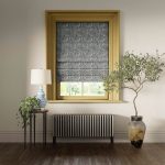 Ткань — Clarke and Clarke — ACANTHUS — DENIM — F1681/01
