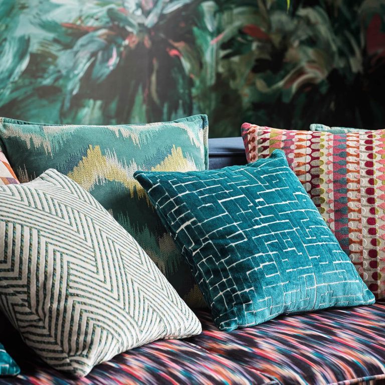 Ткань — Clarke and Clarke — SAGOMA — TEAL — F1698/05
