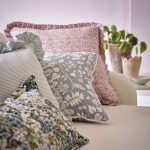 Ткань — Clarke and Clarke — ENNERDALE — DENIM/BLUSH — F1700/01