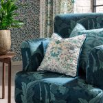 Ткань — Clarke and Clarke — ACANTHUS JACQUARD — TEAL — F1740/06