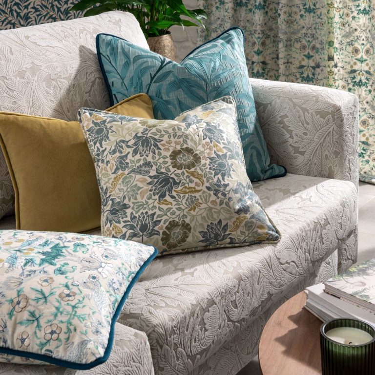 Ткань — Clarke and Clarke — ACANTHUS WEAVE — IVORY — F1741/03