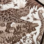 Ткань — Clarke and Clarke — PARADISE LOST — SEPIA — F1756/02