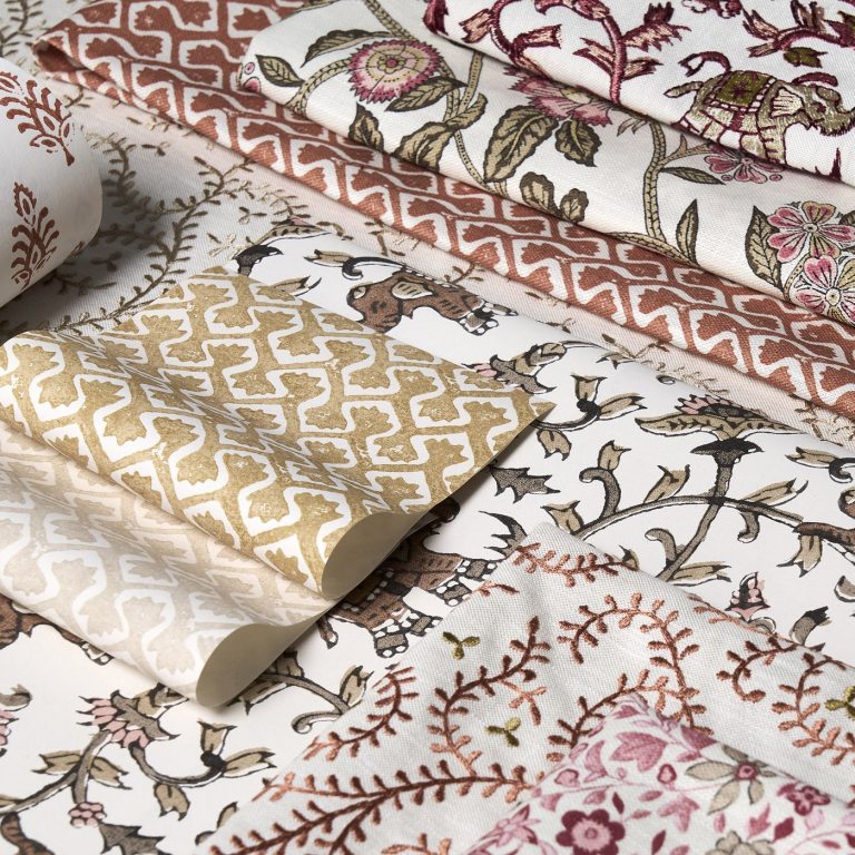 Ткань — Clarke and Clarke — BARMERI — NATURAL — F1807/02